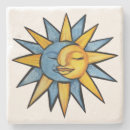 Suche nach sonne und mond untersetzer Sonnenschein