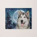 Suche nach sibirischer husky puzzle Winter