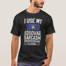 Suche nach kosovar flagge tshirts Andenken