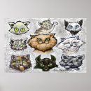 Suche nach der begleiter poster Katze