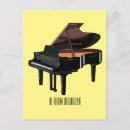 Suche nach musikinstrument postkarten Pianist