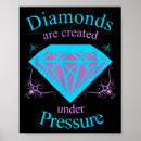 Suche nach diamanten poster Motivierend