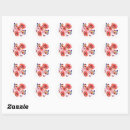Suche nach mohnblüte aufkleber Rote blume