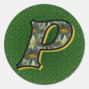 Suche nach p monogramm aufkleber Personalisiert