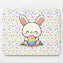 Suche nach niedlicher osterhase mousepads Easter