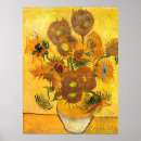 Suche nach fünfzehn sonnenblumen poster Vincent van gogh