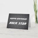 Suche nach rockstar geburtstag karten Musik
