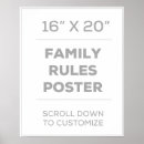 Suche nach regeln x poster Familie