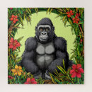 Suche nach gorilla puzzle Wald