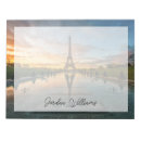 Suche nach eiffelturm notizblock France