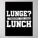 Suche nach lunge poster Fitness