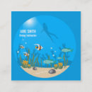 Suche nach taucher visitenkarten Tauchschule