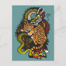 Suche nach chinesischer tiger postkarten Drache