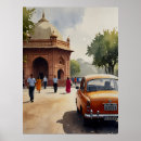 Suche nach delhi poster Aquarell