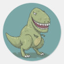 Suche nach t rex cartoon aufkleber Tyrannosaurus