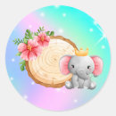 Suche nach babyelefant aufkleber Blau