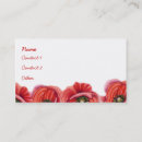 Suche nach mohnblume visitenkarten Elegant