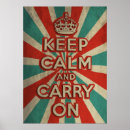 Suche nach keep calm and carry on poster Retro