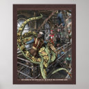 Suche nach terror poster Vintag