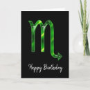 Suche nach scorpio karten Geburtskarte