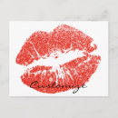 Suche nach roter lippenstift postkarten Romantik