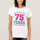 Suche nach 75 jahre tshirts Lustig