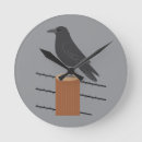 Suche nach rabe wanduhren Vogel
