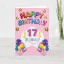 Suche nach 17 geburtstag karten Mädchen