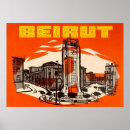 Suche nach beirut poster Vintag