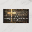 Suche nach glaube visitenkarten Pastor