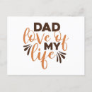 Suche nach liebe meines lebens postkarten Vater