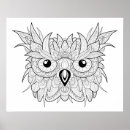Suche nach zen tangle poster Owl