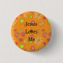 Suche nach jesus liebt dich buttons Christlich