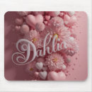 Suche nach herz kunst mousepads Rosa