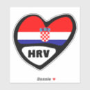 Suche nach kroatien autoaufkleber Kroatische flagge