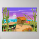 Suche nach strandhütte poster Boot