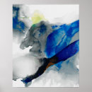 Suche nach blau und grau poster Abstrakt