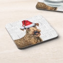 Suche nach airedale untersetzer Weihnachten