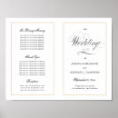 Suche nach hochzeitsprogramm poster Schwarz weiß
