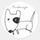 Suche nach kleiner weißer hund aufkleber Minimal