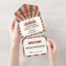 Suche nach vintager zirkus einladungen Retro