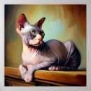 Suche nach sphynx cat poster Kätzchen