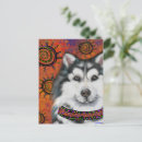 Suche nach malamute postkarten Sibirischer husky