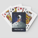 Suche nach weltraum spielkarten Mond