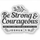 Suche nach mutig aufkleber Joshua 1 9