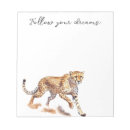 Suche nach gepard notizblock Personalisiert