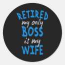 Suche nach chef aufkleber Ehefrau