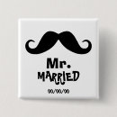Suche nach gerade verheiratet buttons Herr und frau