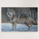 Suche nach wilder wolf puzzle Grauwolf