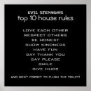 Suche nach rules poster House